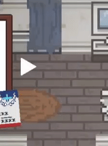 Animation of clipboard checklist.