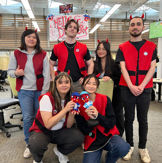 Team Ginkgo at Sheridan's Game Fest Showcase.